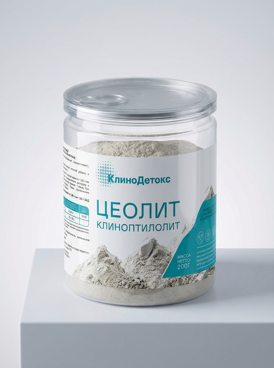 цеолит пищевой клинодетокс
